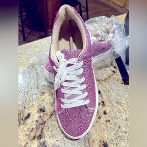 Betsy Johnson Sparkle Tennis Shoes